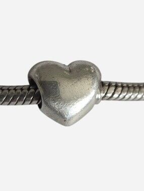 Pandora ALE 925 Silver Heart Charm  Charm Retired